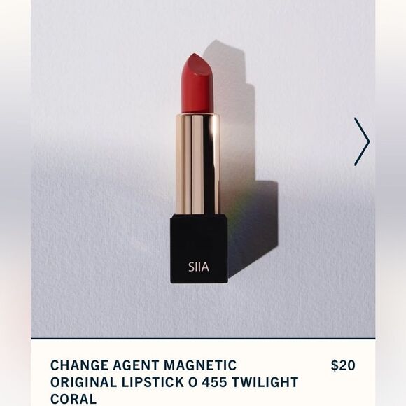 Pick from 3 SIIA Change Agent Original Lipstick Magnetic choose your shade - Picture 5 of 14